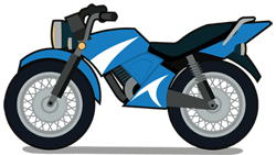 Scrap my motorbike image